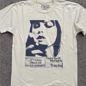 Taylor Swift Midnights Promo Shirt - Size Medium Excellent Condition 2022